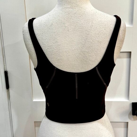 Lululemon Athletica Align Tank Special Edition Gold French Press. Dark Brown/Gol - Picture 7 of 9